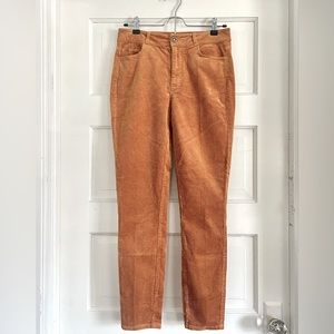 PAIGE High Rise Corduroy Skinny Pants